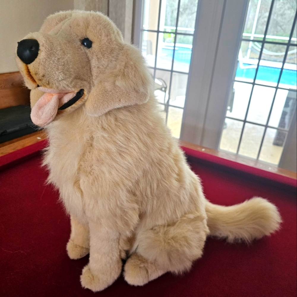 Vintage E & J Classic Limited Giant plush stuffed Labrador Retreiver Plush Dog